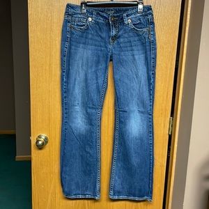 Silver Jeans Eden Medium Wash Flare Jeans Size 31 x 33